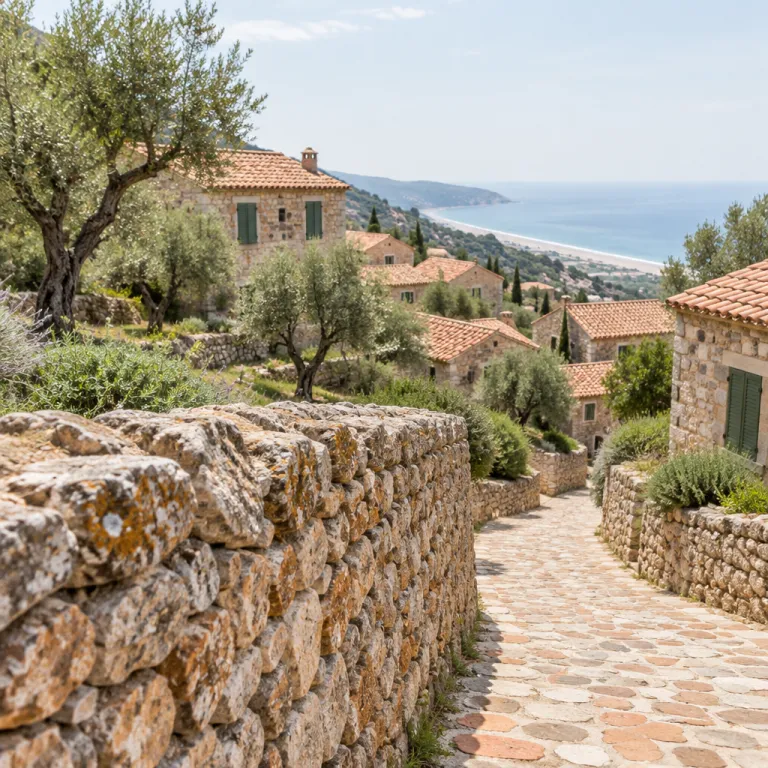 The Riviera's inland twins: stone villages a ridge back from the beach