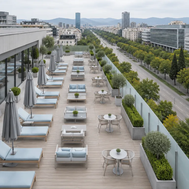 Rogner Tirana: refined urban stays on bulevardi Dëshmorët e Kombit