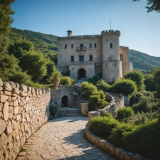 Luxury castle hotels in Albania: elegance and heritage in historic settings
