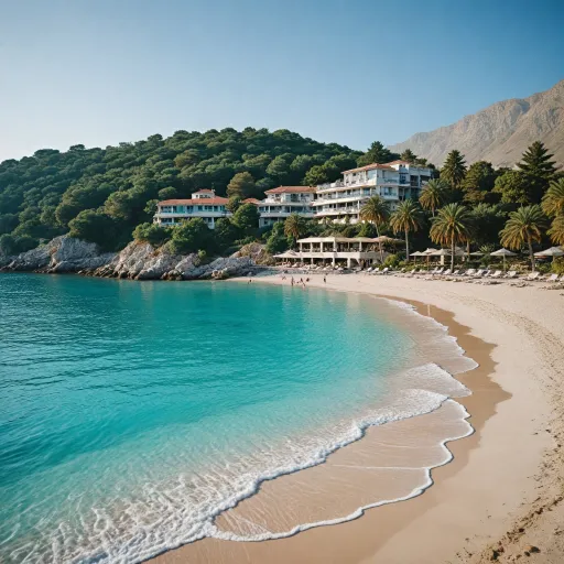 Luxury hotels with private beaches in Albania: exclusive escapes along the Albanian Riviera