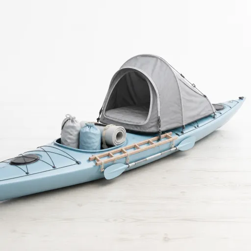 The Vjosa by kayak: paddling Europe's last wild river with a roof over your head at night